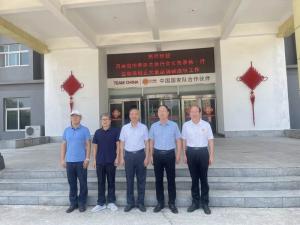 河南省肉類協(xié)會劉承信會長一行蒞臨洛陽正大調(diào)研指導(dǎo)工作！